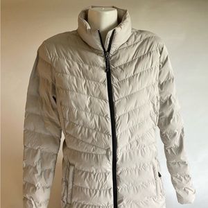 32 Degrees Beige Polyester Nylon Puffer Jacket size L